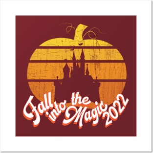 Fall in the Magic 2022 - Magic Kingdom Pumpkin Posters and Art